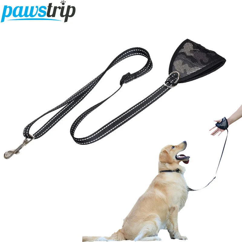Buy pawstrip 3 Colors Nylon Dog Leash Glove Hands Free Puppy Leash Safety