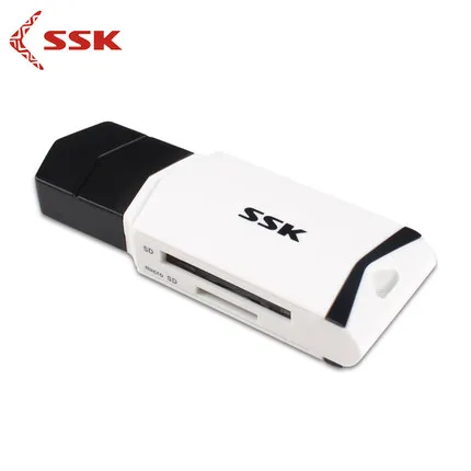 Special Offers SSK SCRM601 USB3.0 All-in-1 Card Reader Dual Slots SD TF Flash Memory High Speed Card Reader for Mac PC Laptop Computer Special Offers SSK SCRM601 USB3.0 All-in-1 Card Reader Dual Slots SD TF Flash Memory High Speed Card Reader for Mac PC Laptop Computer