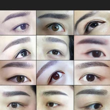 Микроблейдинг пигмент Органическая натуральная паста T-Attoo цвета чернил для перманентного макияжа 3D вышивка бровей/губ T-Attoo поставки