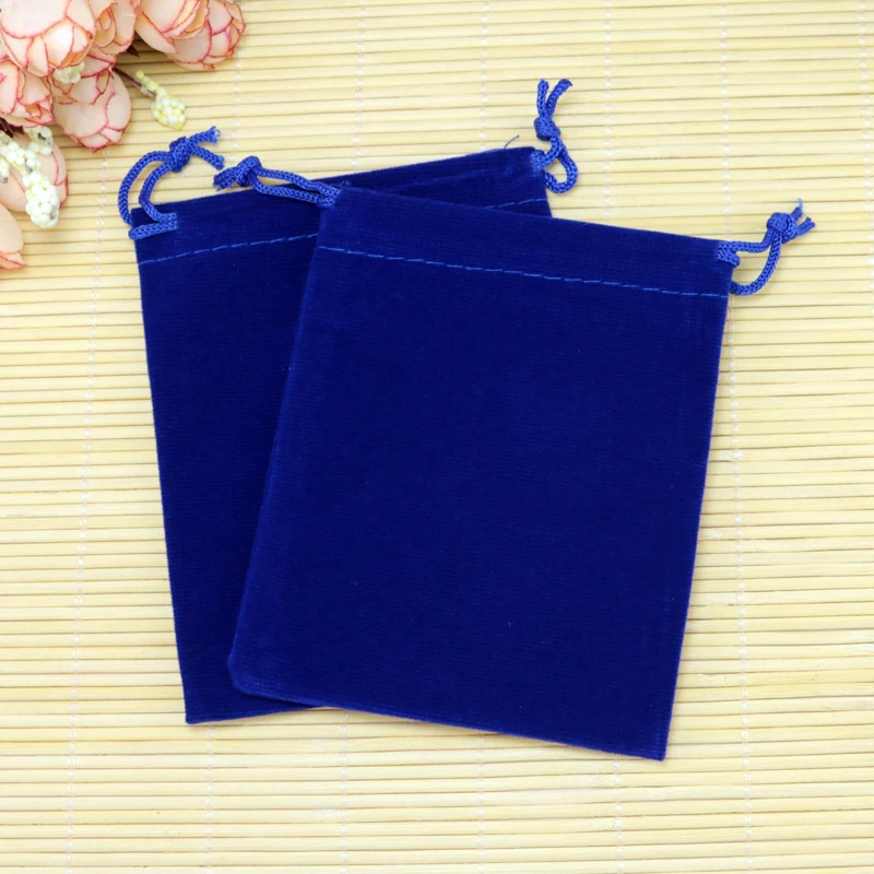 10Pcs/Lot Small Velvet Bags 5x7 7x9 9x12cm Charms Earrings Jewelry Packaging Bags Wedding Drawstring Velvet Pouches Gift Bag