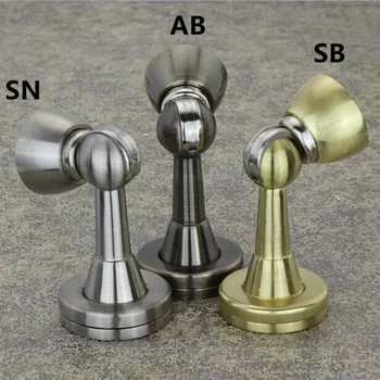 

Top quality Vintage door stopper ,heavy duty magnetic intensity door stopper stian brass bronze door stops Retro fashion stops