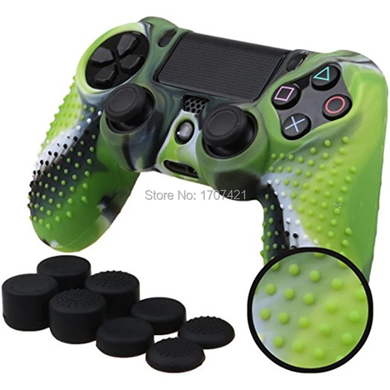 For-Dualshock-4-PS4-Slim-Pro-Controller-Studded-Skin-Premium-Protective-Anti (6)