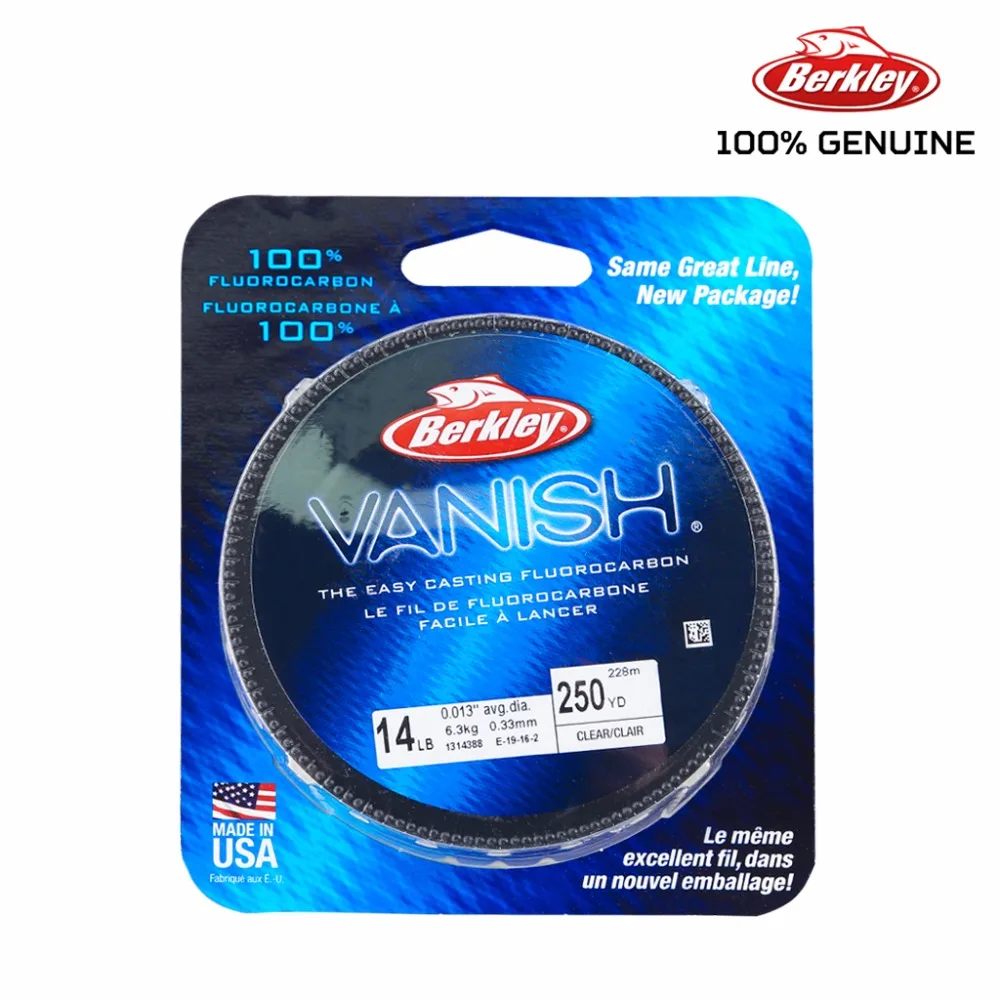 Berkley Vanish® Leader Material, Clear, 6lb