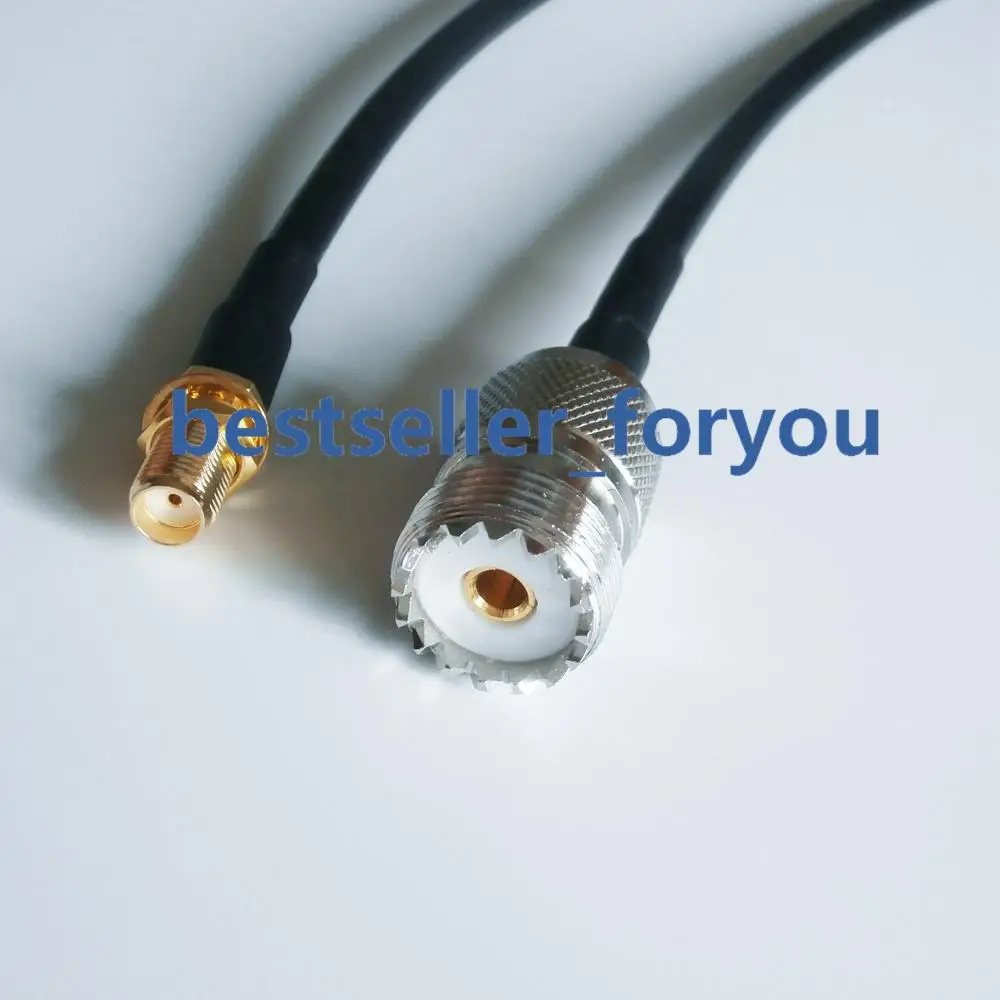 Гнездовая перегородка SMA в UHF SO239 SO-239 гнездовой разъем RG58Cable 1 м | Обустройство дома