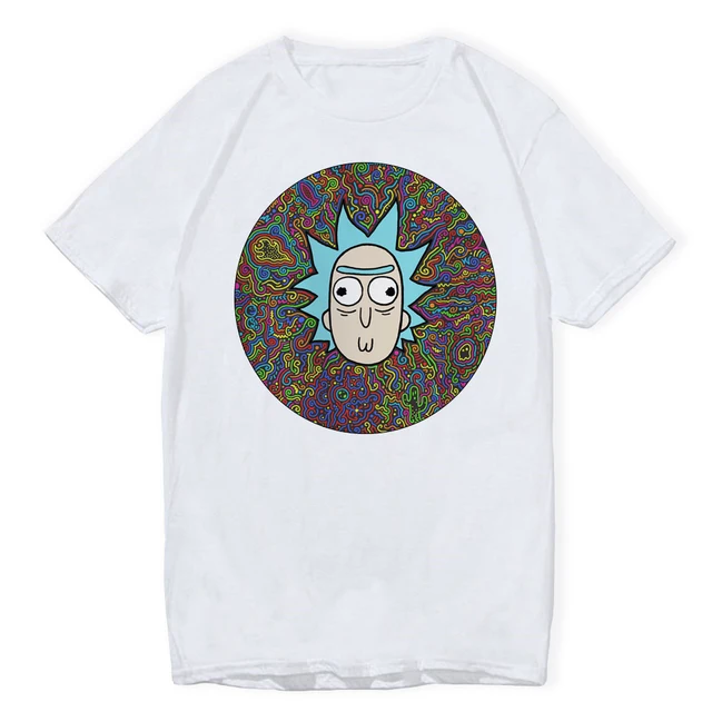 LettBao Psychedelic Research Volunteer Boys T-shirts Cartoon Mens Tshirt Summer White Fashion White Hip Hop T Shirt Funny Top 6