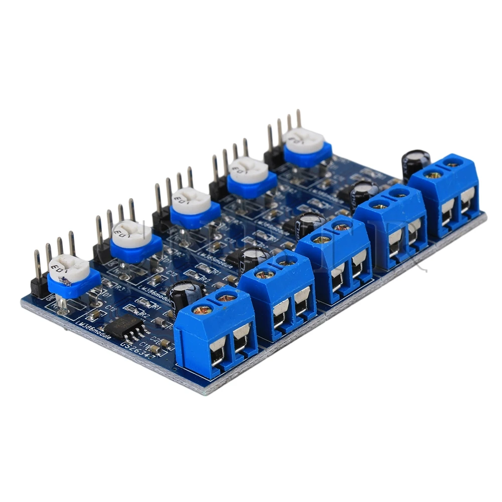CNBTR 200 Times Gain 4V 12V LM386 Audio Amplifier Module 10K Adjustable