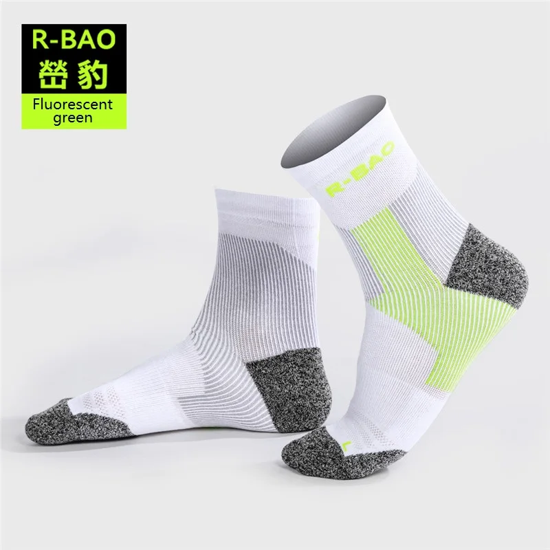 RB054 Men/Women Marathon Running Socks High quality Protect the Ankle compression sports socks 3pairs=1Lot