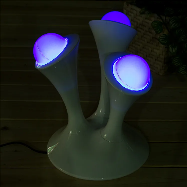 Грибной светильник, светодиодный красочный 3D светильник с градиентом, волшебный Ночной светильник, флуоресцентная прикроватная лампа, переключатель слайдов 1 Вт, декоративный светильник s
