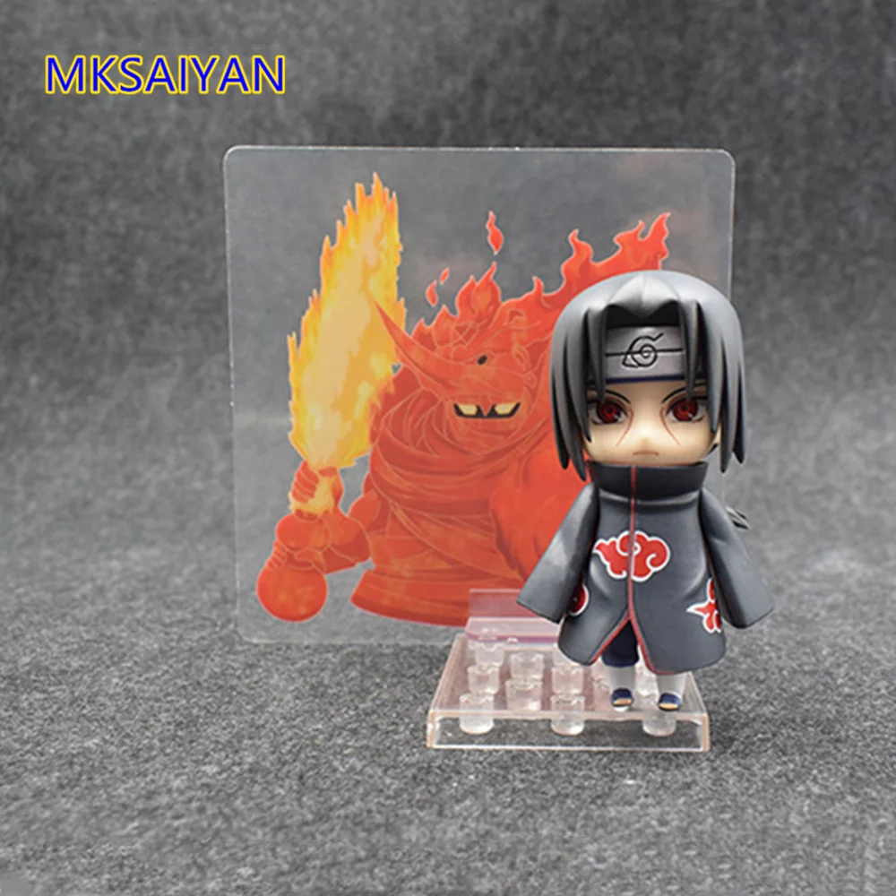 Nendoroid Naruto Uchiha Itachi Shippuden 820 Mini Toys For Children Action Anime Figure Doll Brinquedos Model Friends Gift Figma