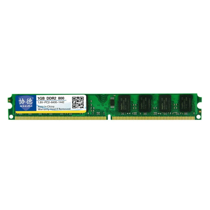 Xiede настольный компьютер модуль памяти RAM Ddr2 800 Pc2-6400 240Pin Dimm 800Mhz для Intel/Amd