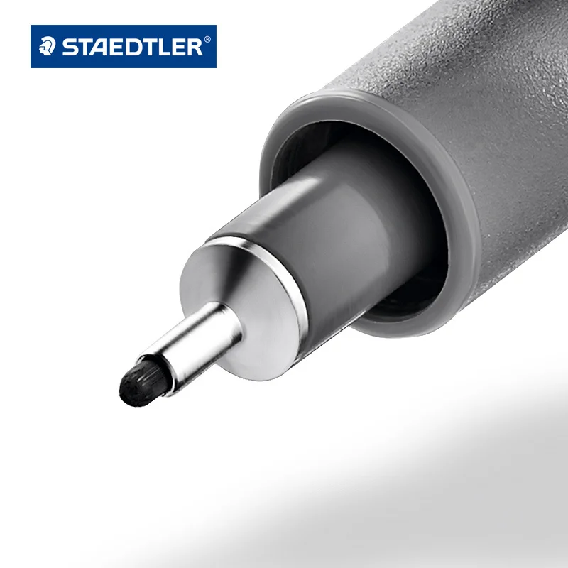 Полный набор ручек для рисования Staedtler Black Fineliner 0,05-2,0 мм 12 шт., гелевая ручка для рисования