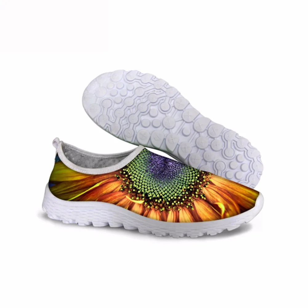 

Noisydesigns colorful flowers printed fashion shoes 2018 spring summer sneaker gym women shoes air mesh casual walking running