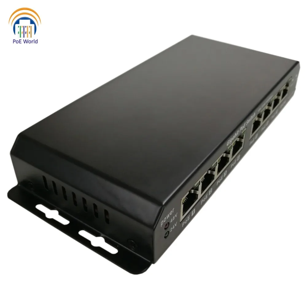 Коммутатор PoE Gigabit ретранслятор режим A + B для пассивных устройств Ubiquiti|Аксессуары