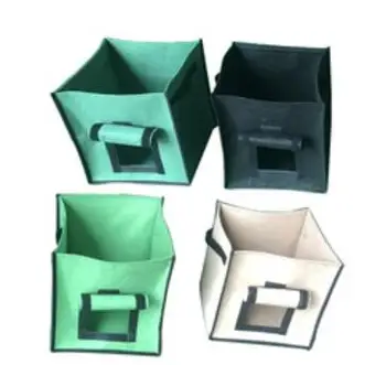 

AR-5 colors fang colors Black Thickening Fabric Pot Plant Pouch Root Container Grow Bag Tools Garden Pots Planters Supplies