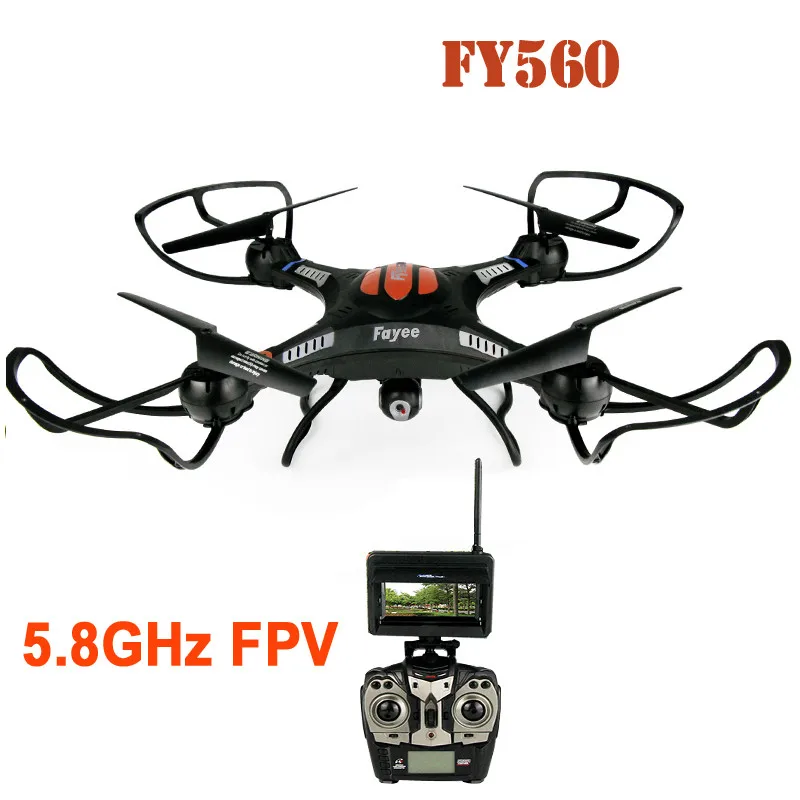 Professional remote control drone FY 560 2 4G 6 Axis Gyro 5 8G FPV RC Quadcopter
