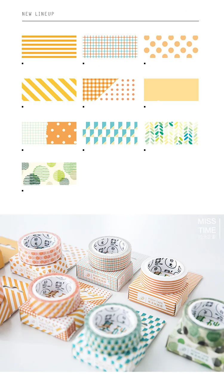 DIY 7 м милый Kawaii Dot Grid декоративный клей васи лента для украшения дома Скрапбукинг дневник