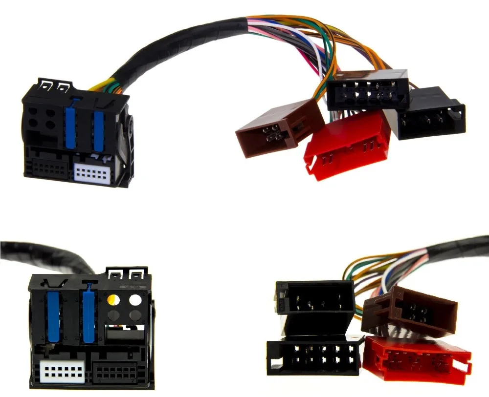 

Fakra Quadlock Adapter for AUDI RNS-E Navigation DIN ISO Cable Plug&Play