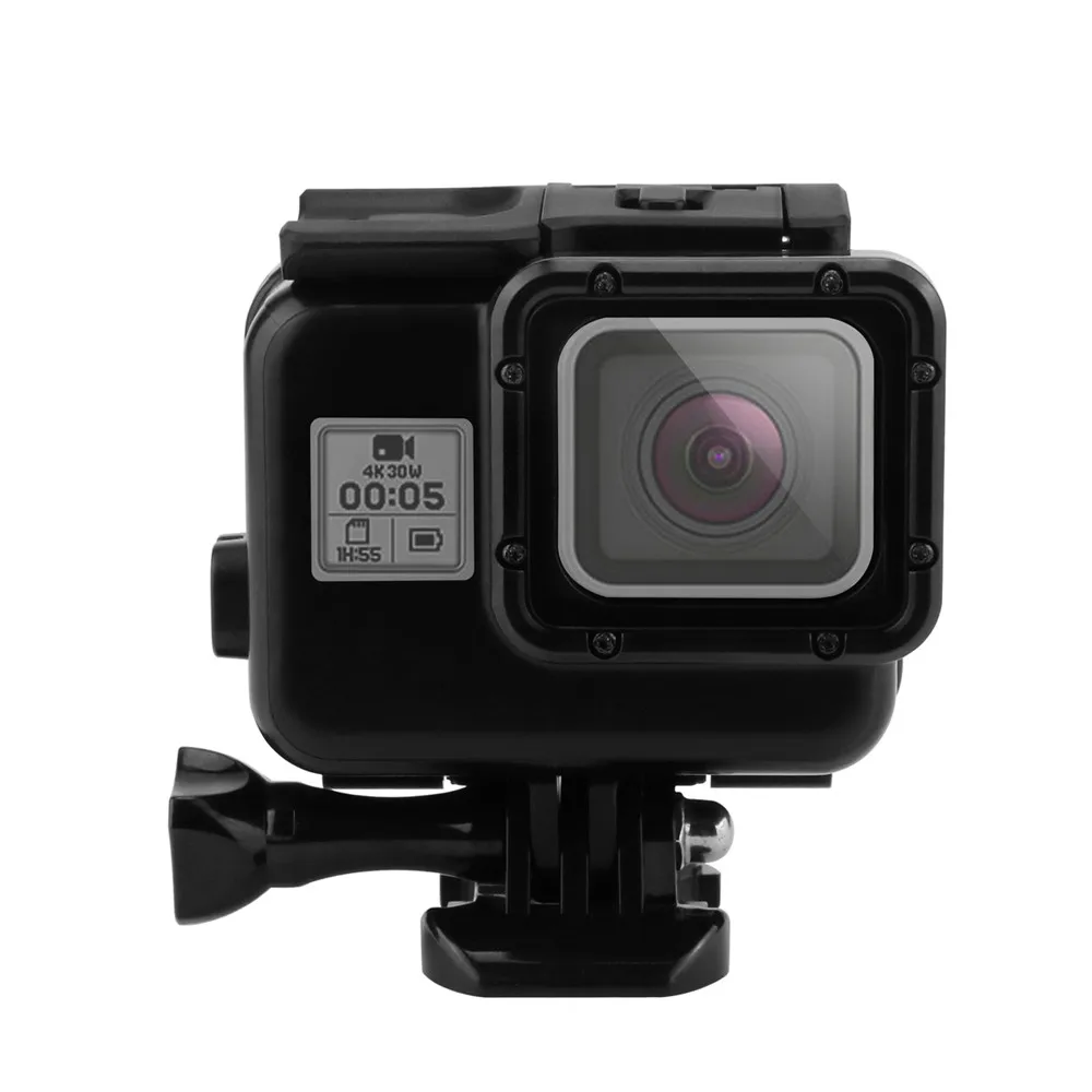 AKASO 45 м Дайвинг водостойкий Чехол для GoPro Hero 6 5 черный экшн-камера Подводный корпус Чехол крепление для Go Pro 6 5 Аксессуары