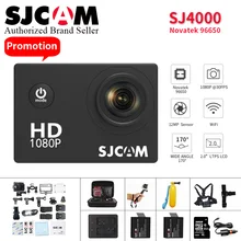 Оригинальная основная мини Экшн-камера SJCAM SJ4000 12MP 1080P Full HD Водонепроницаемая мини видеокамера Спортивная DV camara VS SJ8 PRO h9r CAM