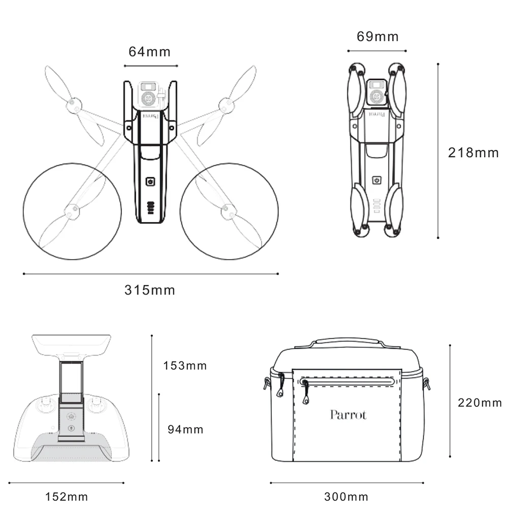 En venta nuevo loro ANAFI termal 4 K Cámara Drones Profesional 2Km rango a través de WiFi Drone GPS USB-C de carga del puerto de carga En venta nuevo loro ANAFI termal 4 K Cámara Drones Profesional 2Km rango a través de WiFi Drone GPS USB-C de carga del puerto de carga