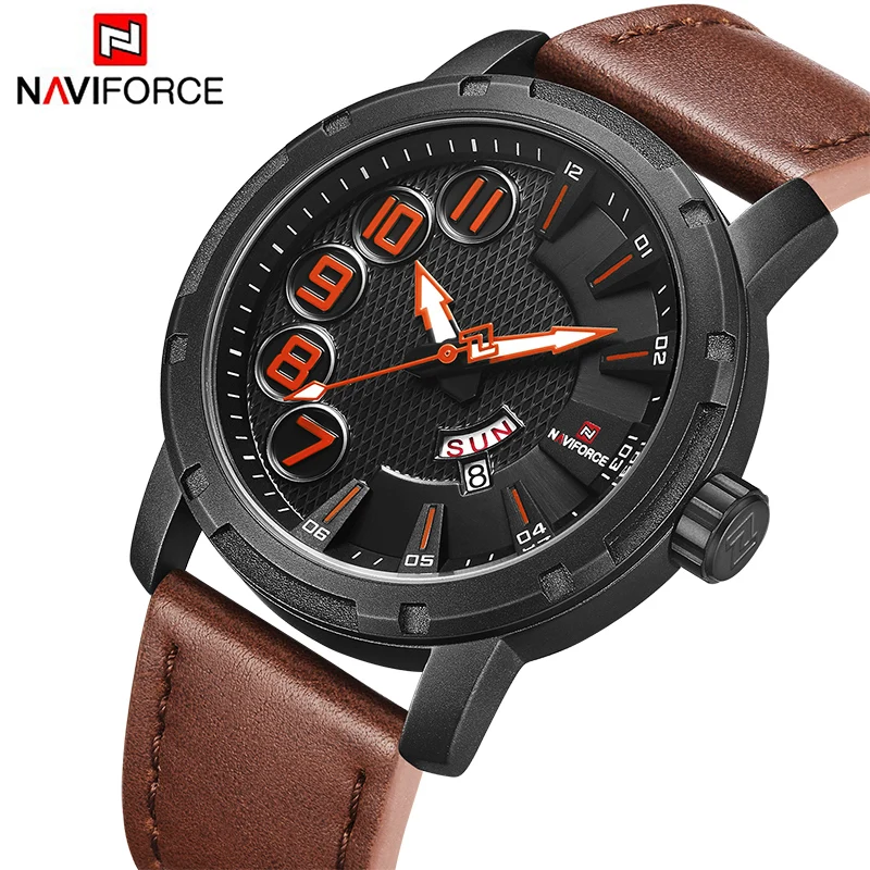 

NAVIFORCE Luxury Brand Fashion Sport Watch Men Army Military Quartz Watches Mens Date Waterproof Analog Clock Relogio Masculino