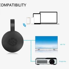 ТВ-палка донгл Miracast Mirascreen Wifi hdmi беспроводной дисплей ресивер 1080P HD Airplay медиа стример адаптер для Android ios