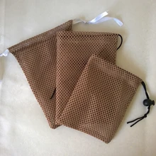 CBRL100pcs/лот сетчатый мешок с кулиской сетчатая корзина для нижнего белья сетчатая сумочка для подарков логотип на заказ для подарка бритва телефон ювелирные изделия