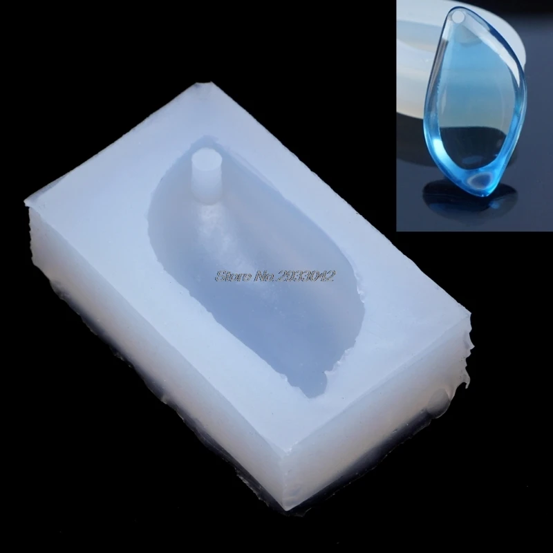

DIY Silicone Rhombus Pendant Mold Making Jewelry Resin Casting Mould Craft Tools -W128