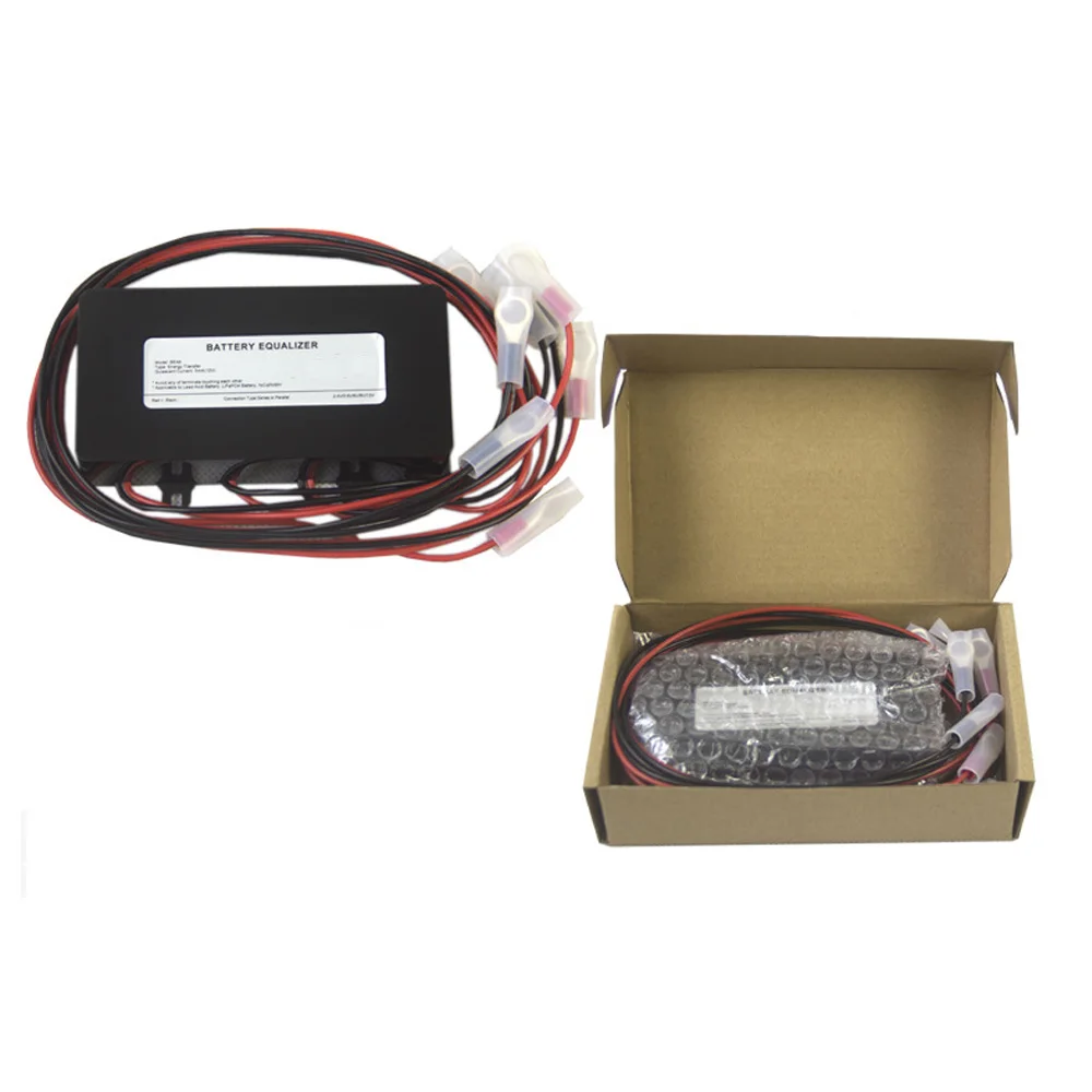 Acidificada ao Chumbo do Li-íon do Equilíbrio da Tensão das Baterias Conectada na Série Paralela para o Sistema 48v do Equalizador da Bateria Solar 48v 3 Controladores solares