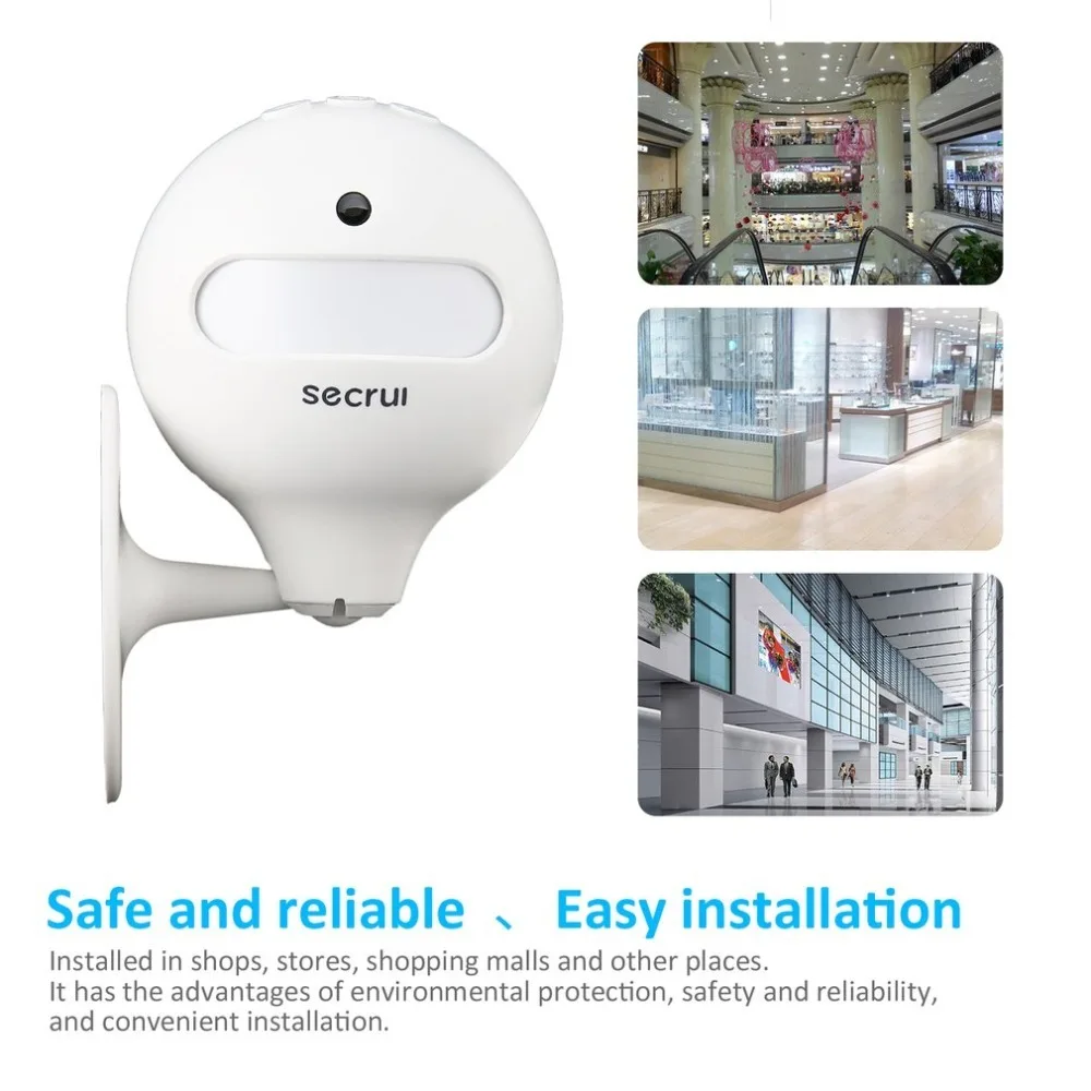 

Welcome Device Shop Store Home Welcome Chime Wireless Infrared IR Motion Sensor Door Bell Alarm Entry Doorbell