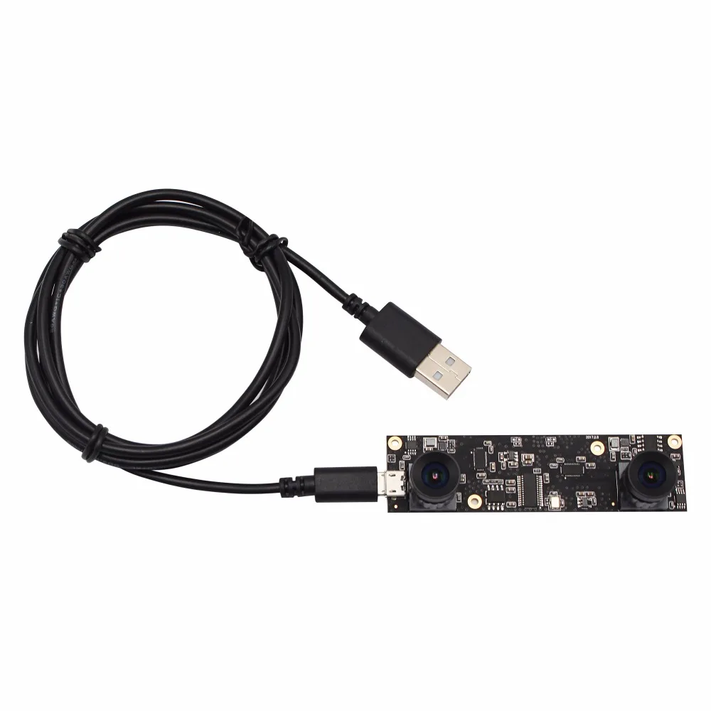 Без искажений двойной M12 объектив 1080P Aptina AR0330 USB 2 0 веб камера модуль стерео камеры