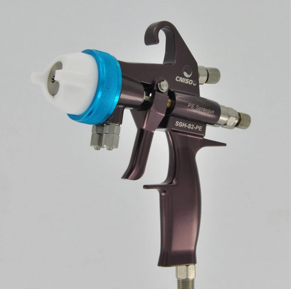 Nano Chrome Double Nozzle Mini Spray Gun Chocolate Chrome Plating