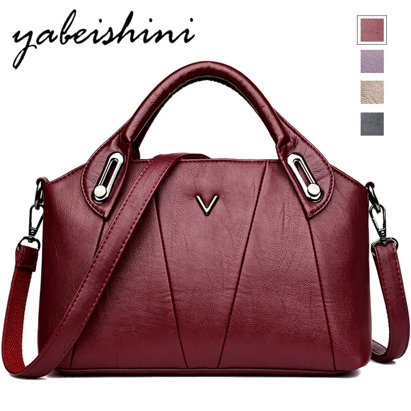 Prix 2019 sacs pour femmes grande capacité en cuir Sac à bandoulière femme Durable bandoulière Sac à bandoulière femme Sac fourre tout femme a Dos