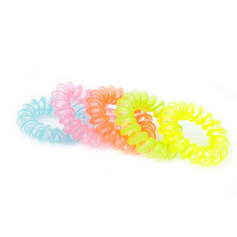 100 أجزاء/وحدة حجم 3.5 سنتيمتر مضان scruchies hairband مرونة الشعر حبل الشعر الفرقة سلك خط هاتفي