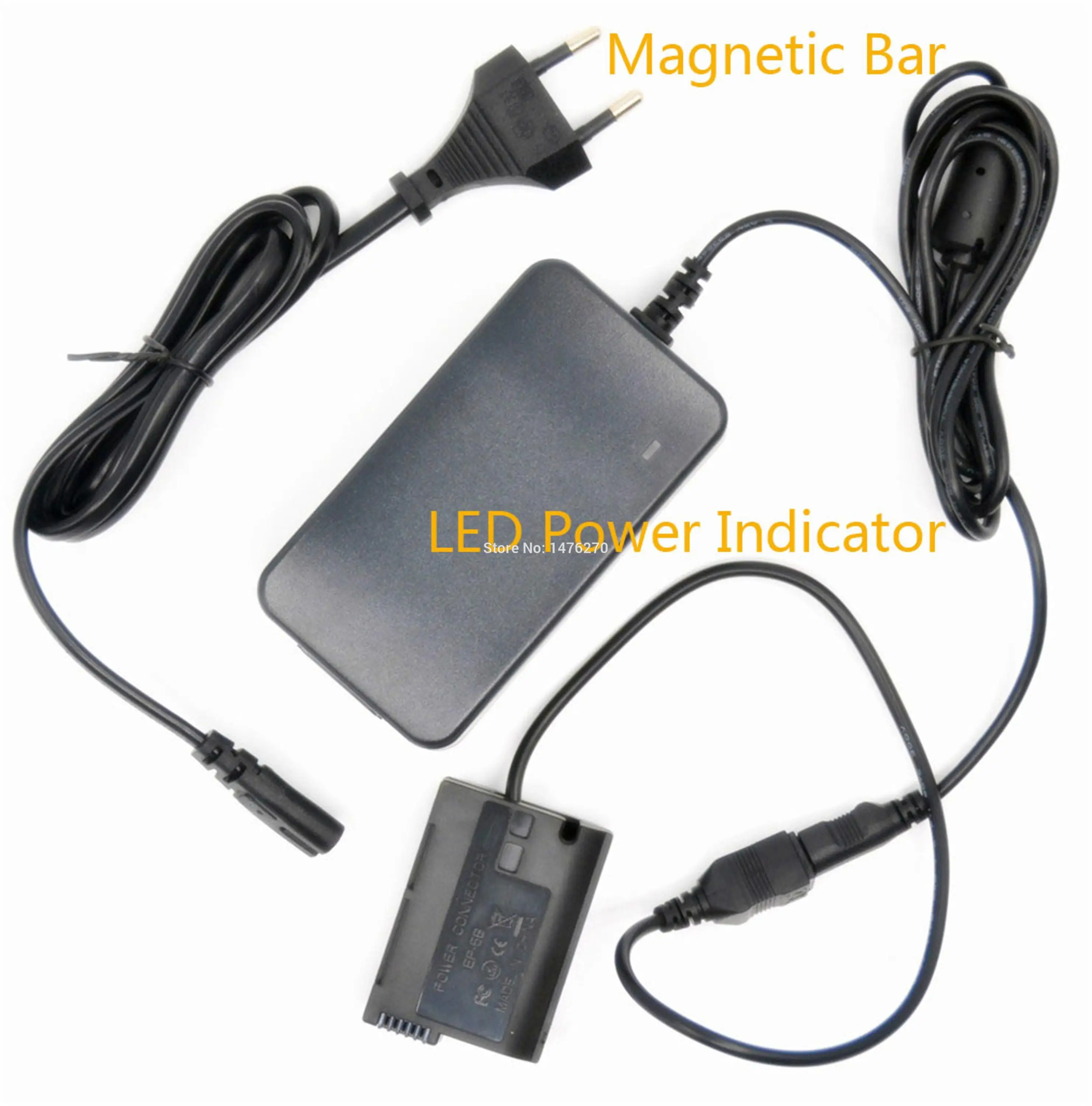 EH 5 Camera Power Adapter+EP 5B EN EL15 fake battery for Nikon D7500