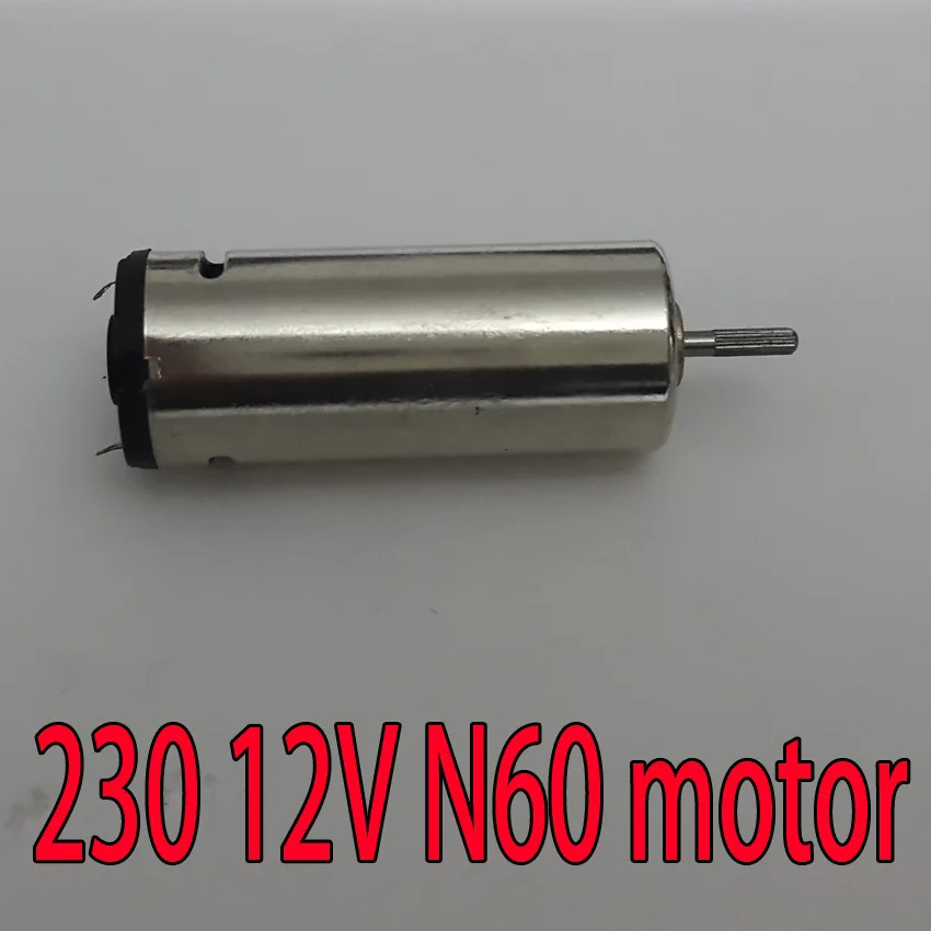 5 шт. миниатюрные 12В 15000 об/мин DC двигатели 230 двигатель N60 Бесплатная доставка|dc
