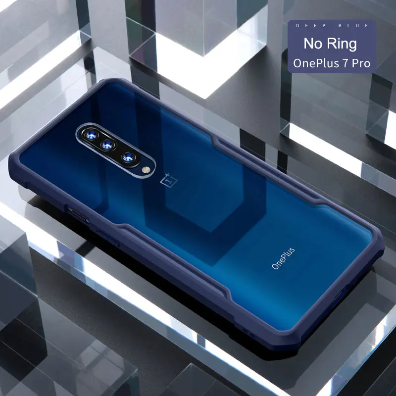 XUNDD подушка безопасности противоударный чехол для OnePlus 7 Pro Чехол прозрачный PC TPU бампер задняя крышка для OnePlus 7T Pro Чехол Coque