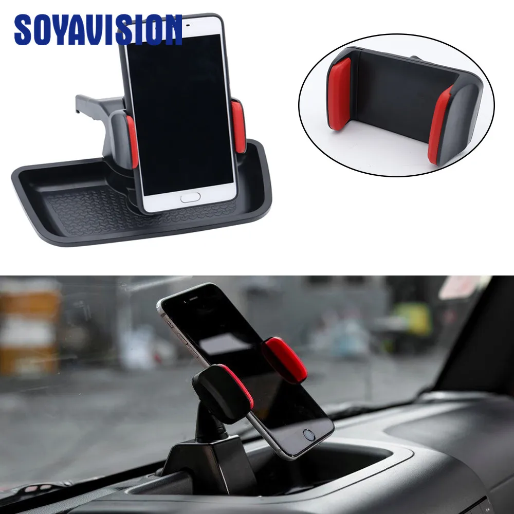 

Newest Car GPS Bracket Dash Mount Cell Phone Support Holder Mobile Phone Ipad Holder for Jeep Wrangler JK 2012+ Car Accessories
