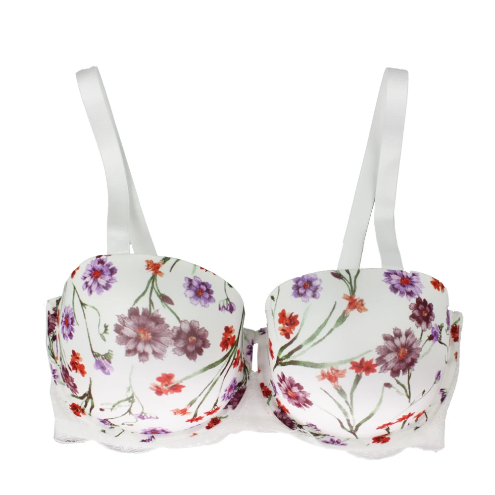 Mierside RA191 Embroidery push up bras of wemon Pretty Flowers