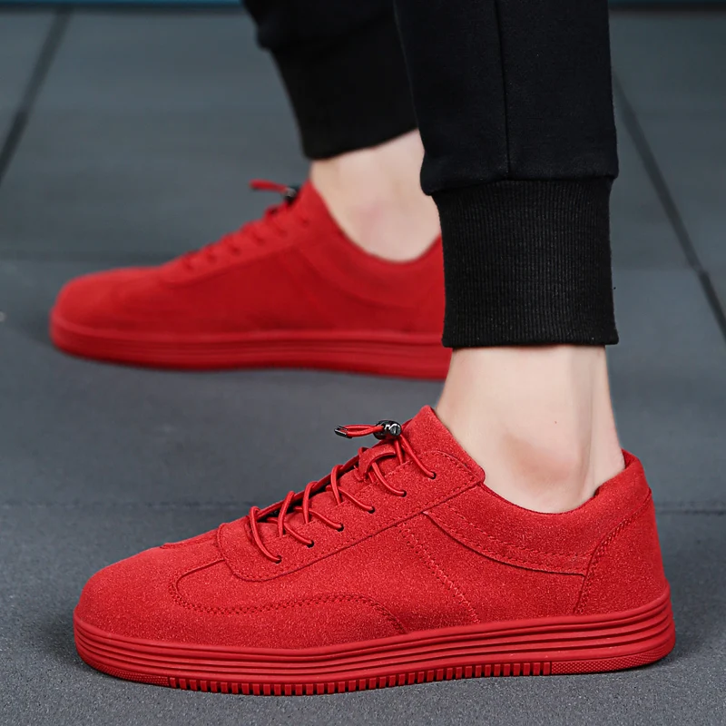 

2018 New Style Four Season Men Sneakers Adult Red Black Gray High Quality Comfortable Soft Mesh Men Shoes Fashion Casual Shoes