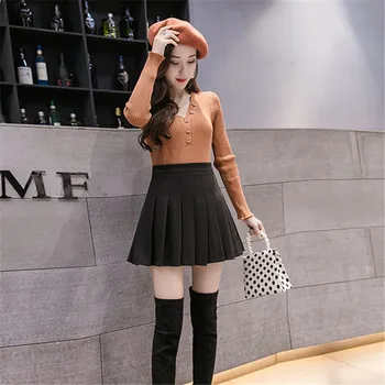 

School Hermione Granger Hogwarts Skirt Womens Pleated A-line Sailor Skirt College Uniform Skirts for Harris Potter Costume YH30