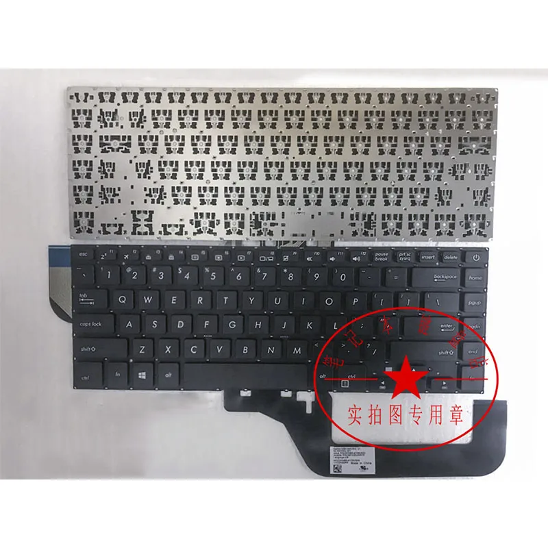 NEW Laptop keyboard for ASUS VivoBook 15 X505BA X505 X505BP NSK-WK2SQ0T 0KNB0-4129TU00 english keyboard
