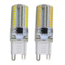 G9 320 лампы затемнения 80 светодиодов 3014 SMD AC220-240V энергосберегающая лампа свет теплый белый/белый свет