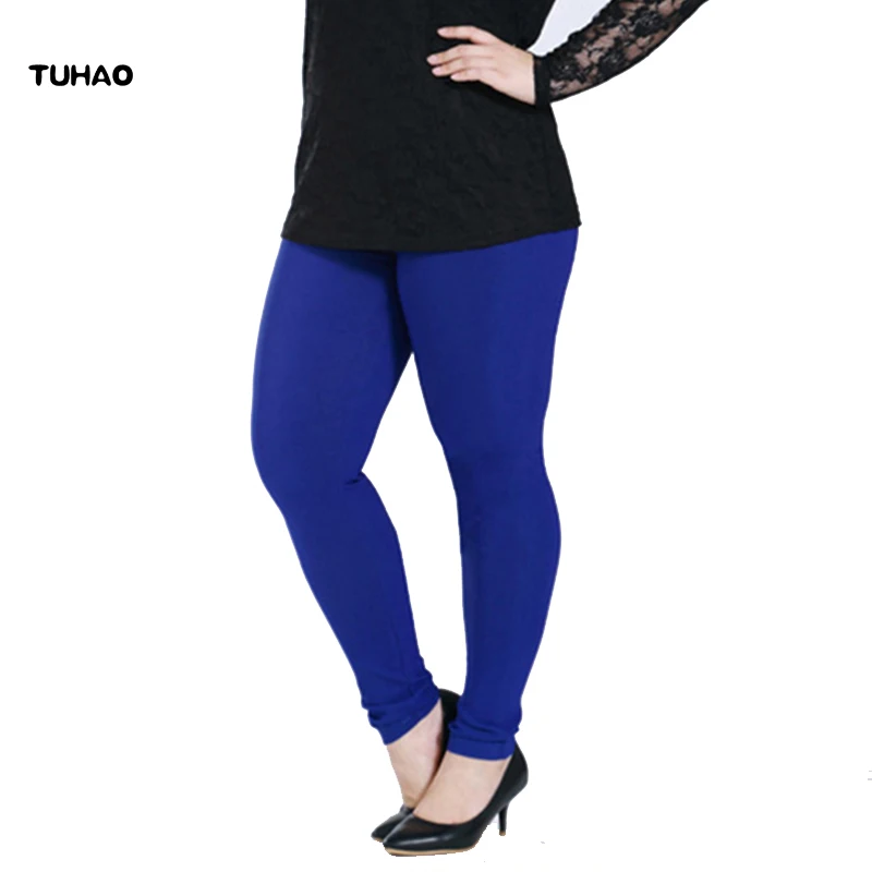 

TUHAO Women Casual Pants capris Plus bigSize 6XL Female Skinny Stretch Spring Autumn women pencil Pants Trousers capris YBFS