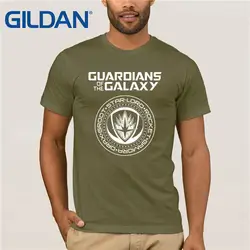 Стражи Галактики 2 логотип лицензированный Футболка мужская летняя футболка бренд Фитнес Бодибилдинг рукав Harajuku топы