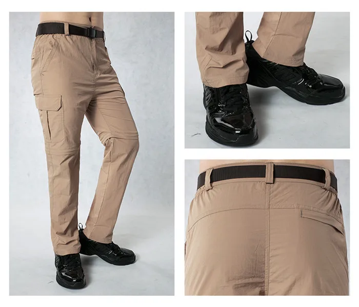 Clorts Summer Quick-drying Hiking Pants for Men Lightweight Outdoor Trekking Pants Breathable Sport Fishing Pants 1088 (9)