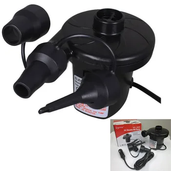 

by DHL or Fedex 50 pieces 75W DC 12V Electric Air Pump for Car Airbed Boat Toy Inflator Deflator