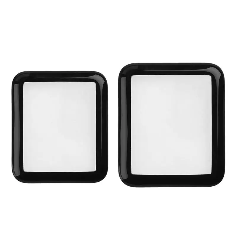 

1Pcs 3D Edges Tempered Glass Film Full Cover Screen Protector for Apple Watch Screen Protector Film Protective Guard Promotion