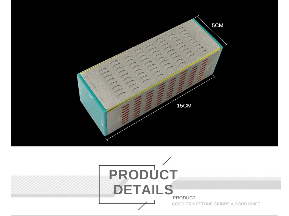 Профессиональный кухонный инструмент для заточки ножей Четырехсторонняя точилка для бриллиантов точильный камень 200# 400# 600# 800# Новое поступление