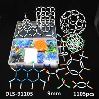 

1105pcs 9mm large set Molecular Model Kit,organic Inorganic Crystal structure,Chemistry teaching model for teacher & students